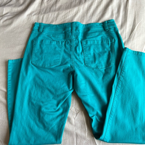 Inc. Beautiful blue summer pants - Picture 6 of 6